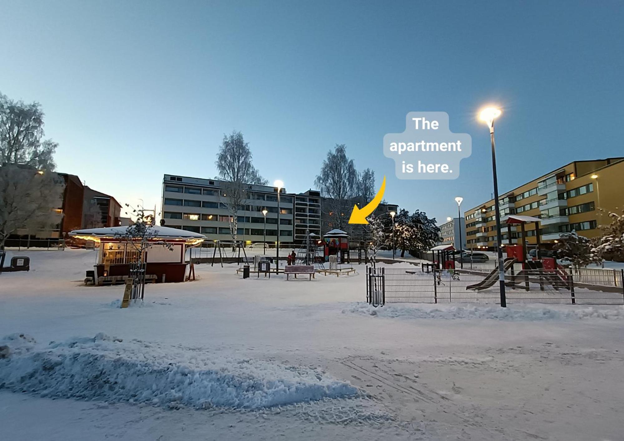 Big 88M2 Apartment In The Center Rovaniemi Ngoại thất bức ảnh